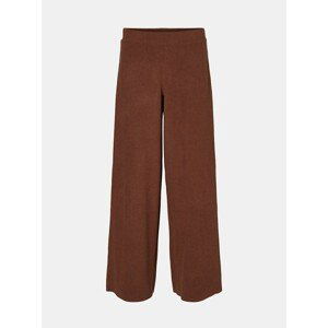 Brown Wide Trousers Noisy May Alisa - Women