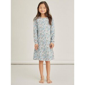 Light Blue Girly Flowered Nightgown name it - Unisex