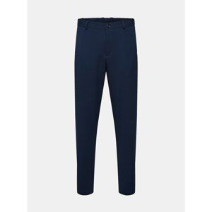 Dark Blue Pants Selected Homme-Tapered - Men