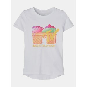 White Girls' T-Shirt with name it MTV - unisex
