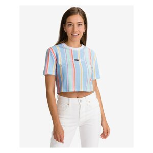 Pastel Stripe Crop top Tommy Jeans - Women