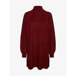 Burgundy Sweater Dress Noisy May Timmy - Women