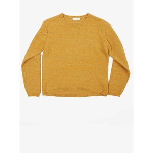 Mustard girly sweater name it Ronna - unisex
