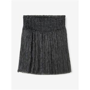 Black Girls' Short Pleated Skirt Name It Viviun - Unisex