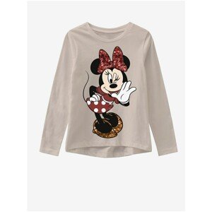 Cream Girl Patterned T-Shirt name it Minnie - unisex