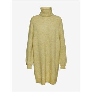 Yellow sweater dress Noisy May Elise - Women