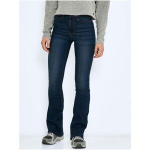 Dark Blue Flared Fit Jeans Noisy May Sallie - Women