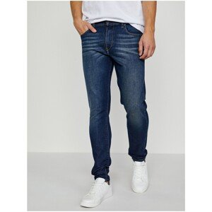 Dark Blue Men's Slim Fit Jeans Diesel D-Strukt - Men