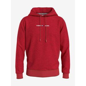 Tommy Jeans Hoodie Red Hoodie - Mens