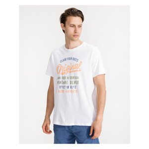 White Men's T-Shirt Blend - Men's