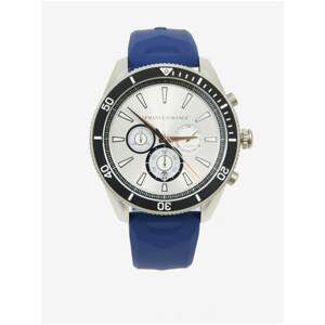 Men's Watch with Armani Exchange Blue Strap - Men's