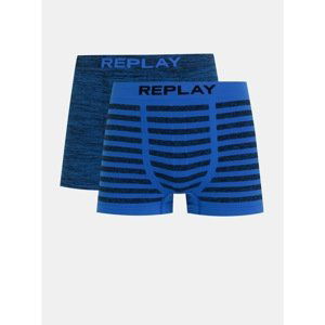 Set of two boxers in replay blue - Men