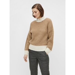Brown woolen sweater . OBJECT Sana - Women