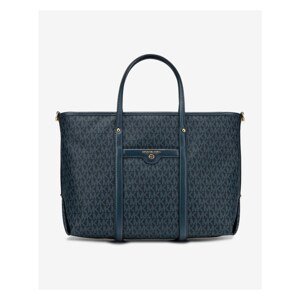 Dark Blue Women's Patterned Handbag Michael Kors - Women