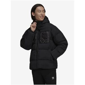 Black Men's Quilted Jacket adidas Originals - Men's