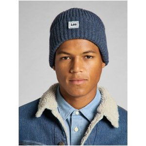 Dark Blue Men's Ribbed Cap Lee - Men