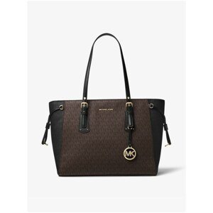 Black-brown handbag Michael Kors Voyager - Women