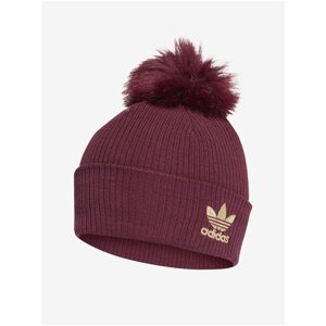 Women's Ribbed Wine Beanie adidas Originals - Ladies