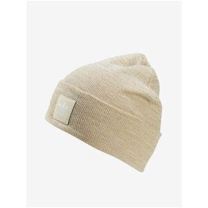 Cream unisex ribbed beanie adidas Originals - unisex