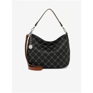 Black patterned handbag Tamaris Anastasia Classic - Women
