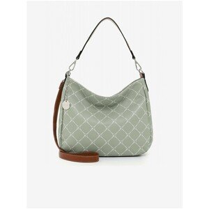 Light green patterned handbag Tamaris Anastasia Classic - Women