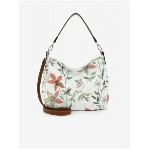 White Floral Handbag Tamaris Anastasia Classic - Women