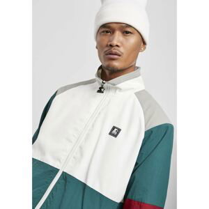 Starter Color Block Retro Jacket Retro Grn/wht/brick Rd/gry