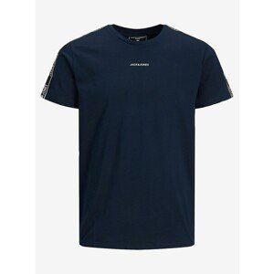 Dark Blue Jack & Jones Taping T-Shirt - Men