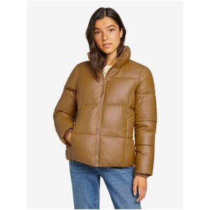 Brown Women's Quilted Winter Jacket Tom Tailor Denim - Women