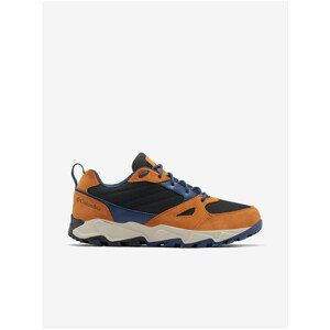 Black-Orange Men's Suede Shoes Columbia IVO TRAIL™ WP - Men