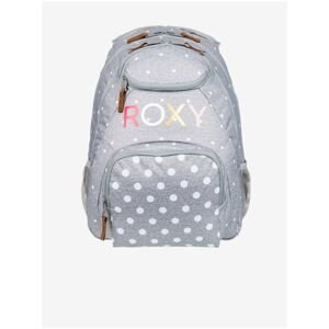 Grey Polka dot girl backpack Roxy - unisex