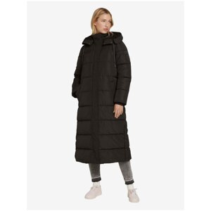 Black Women's Winter Quilted Coat Tom Tailor Denim - Women