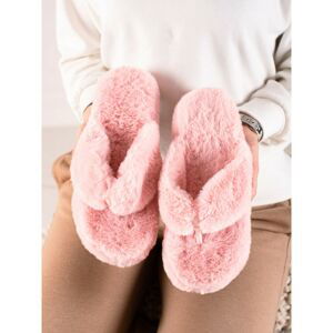 TRENDI FUR SLIPPERS FLIP-FLOPS