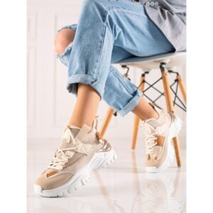 TRENDI LACE-UP FASHIONABLE SNEAKERS