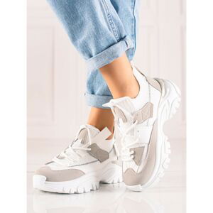 TRENDI LACE-UP FASHIONABLE SNEAKERS