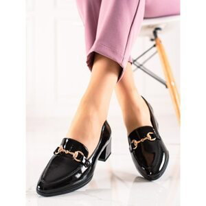 LACQUERED VINCEZA HEELED SHOES