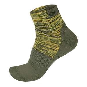 Hiking khaki / green socks