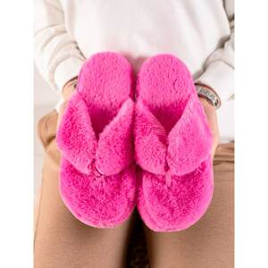 TRENDI FUR SLIPPERS FLIP-FLOPS