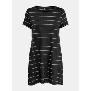 Black Striped Dress with Pockets ONLY May - Women