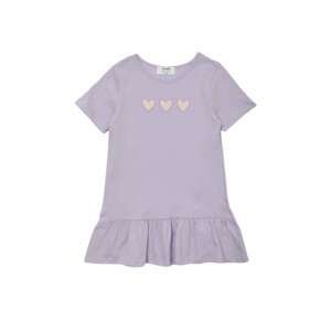 Trendyol Lilac Frilly Girl Knitted Dress