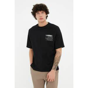 Trendyol Black Men's Relaxed Fit T-Shirt