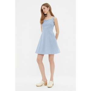 Trendyol Blue Striped Dress