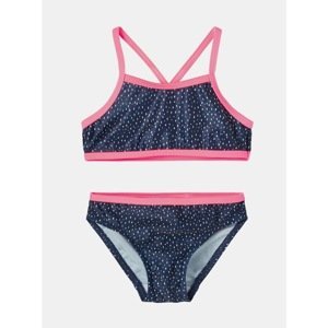 Dark Blue Girls Patterned Two Piece Swimwear name it Felisia - Unisex