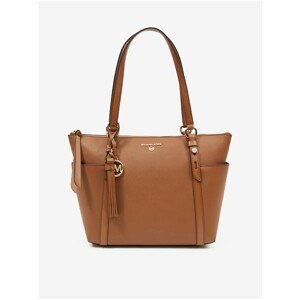 Brown Women's Leather Handbag Michael Kors Sullivan - Women