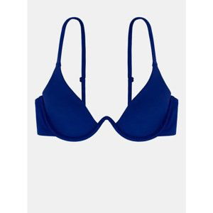 Dark blue swimsuit top DORINA - Women