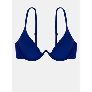 Dark blue swimsuit top DORINA - Women
