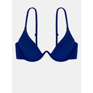 Dark blue swimsuit top DORINA - Women