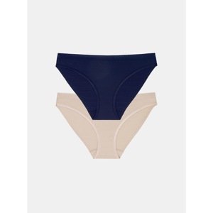 Set of two panties in body and blue dorina - Women