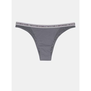 Grey panties DORINA - Women