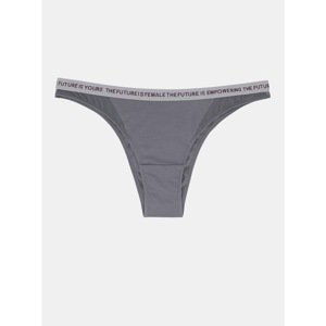 Grey panties DORINA - Women